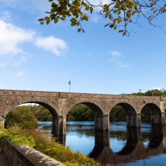 Railway Viaduct bridge, Newport Town,