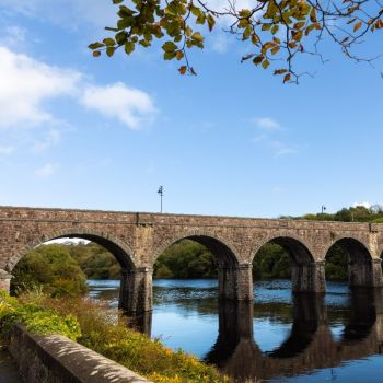 Railway Viaduct bridge, Newport Town,